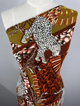 Printed Lycra - Geo Panther - 147cm