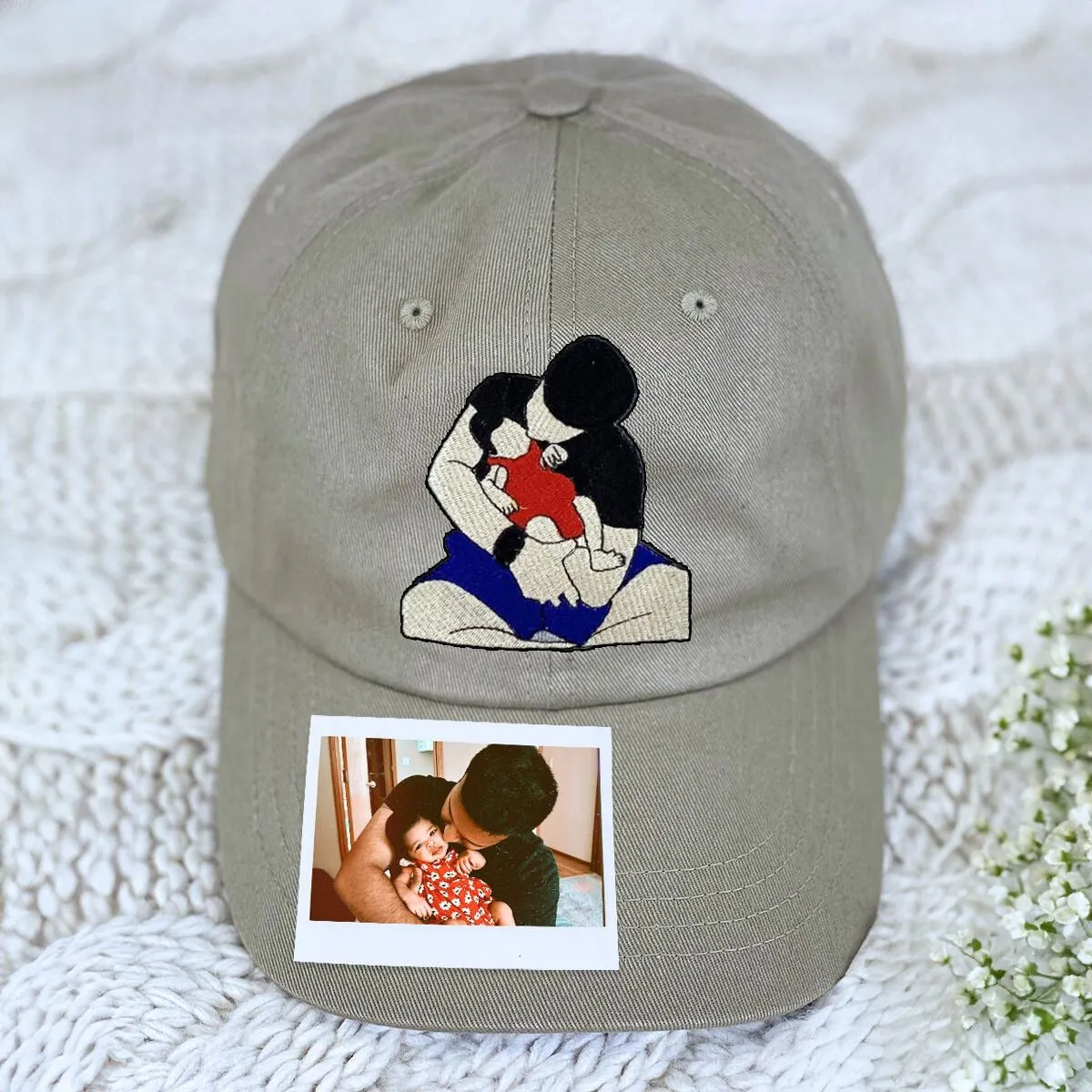 Proud Dad Twin Pack: Custom Embroidered Sweatshirt & Hat