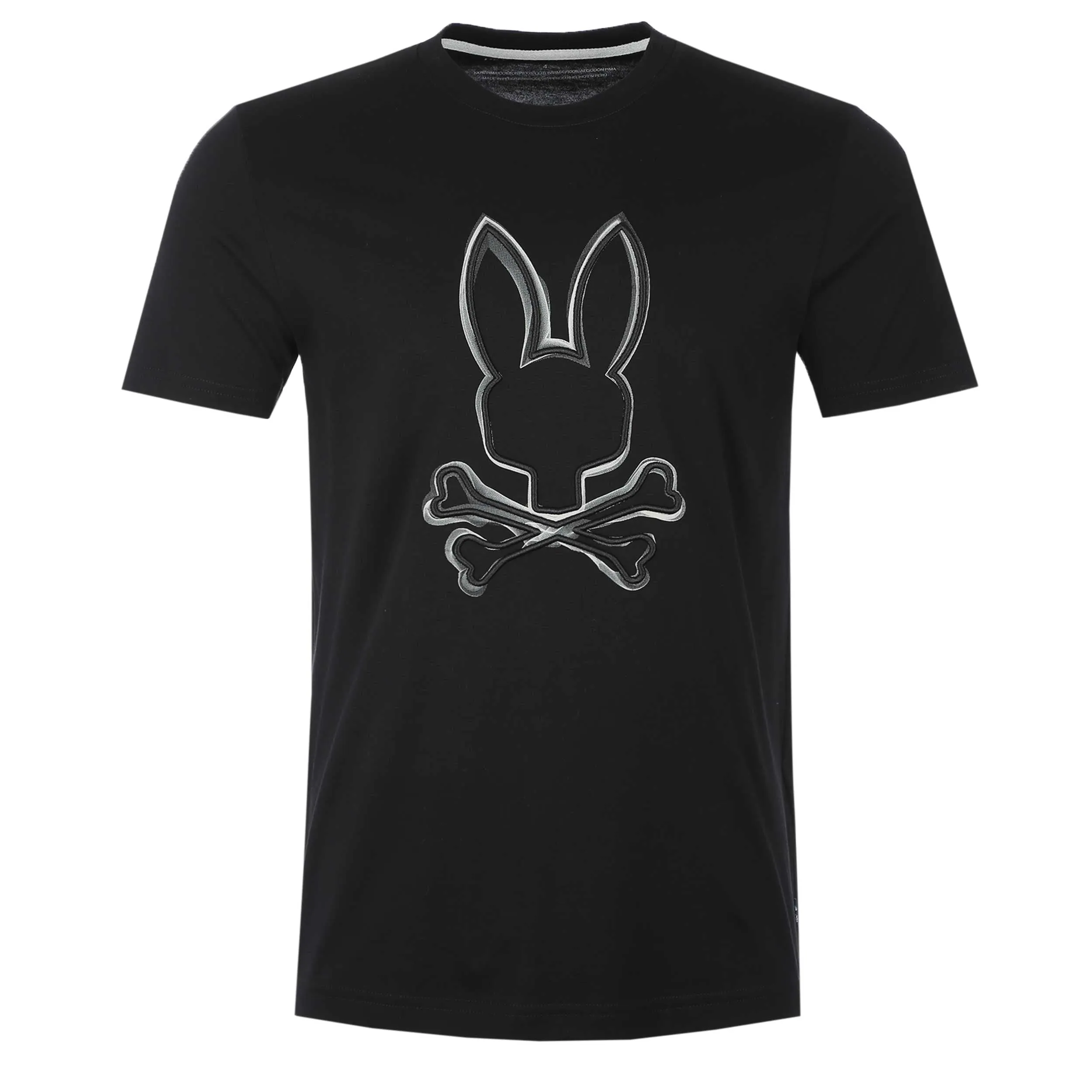 Psycho Bunny Vincent Graphic T-Shirt in Black