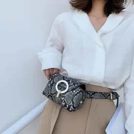 PU Leather Waist Bag