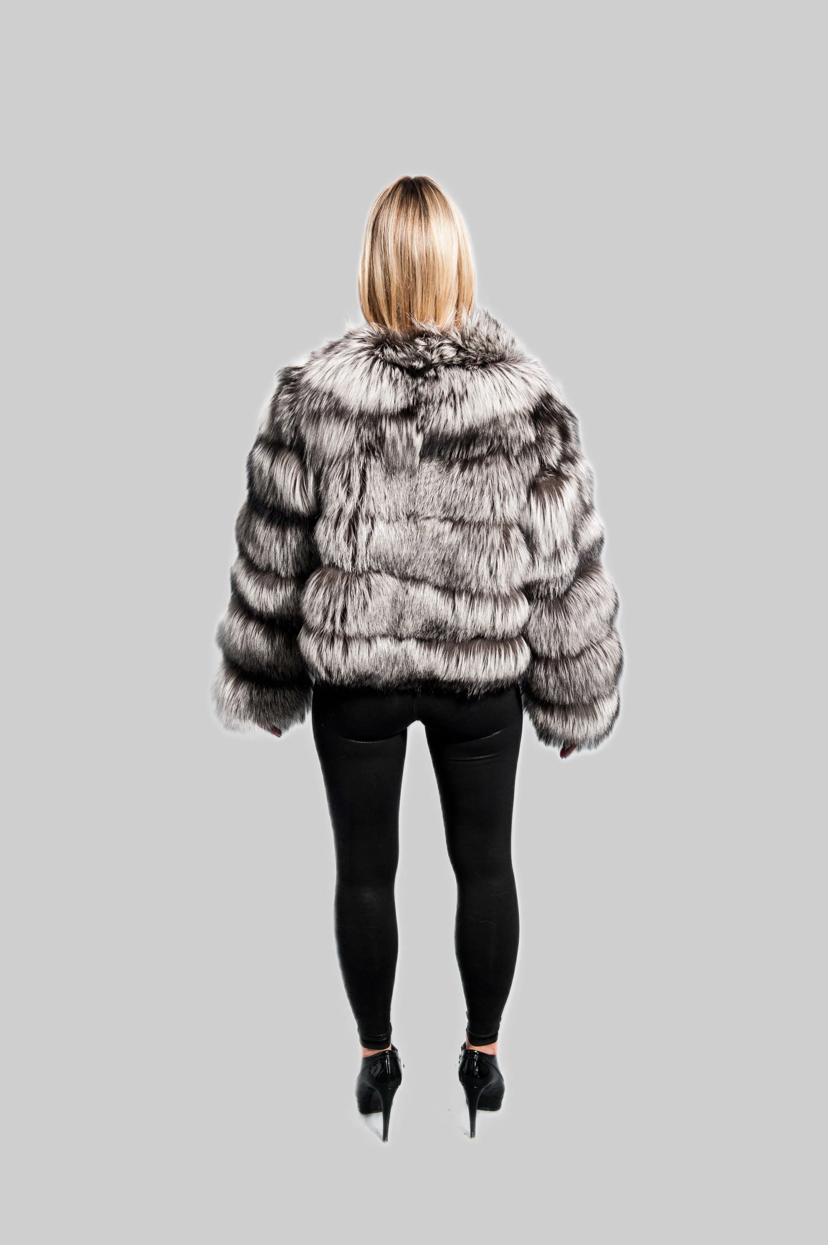 Puffer Fox Fur Short Jacket BY ORDER