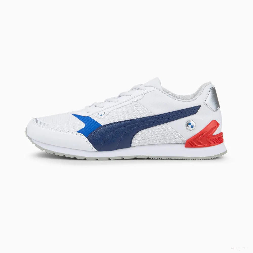 Puma BMW MMS Track Racer Shoes, White, 2022