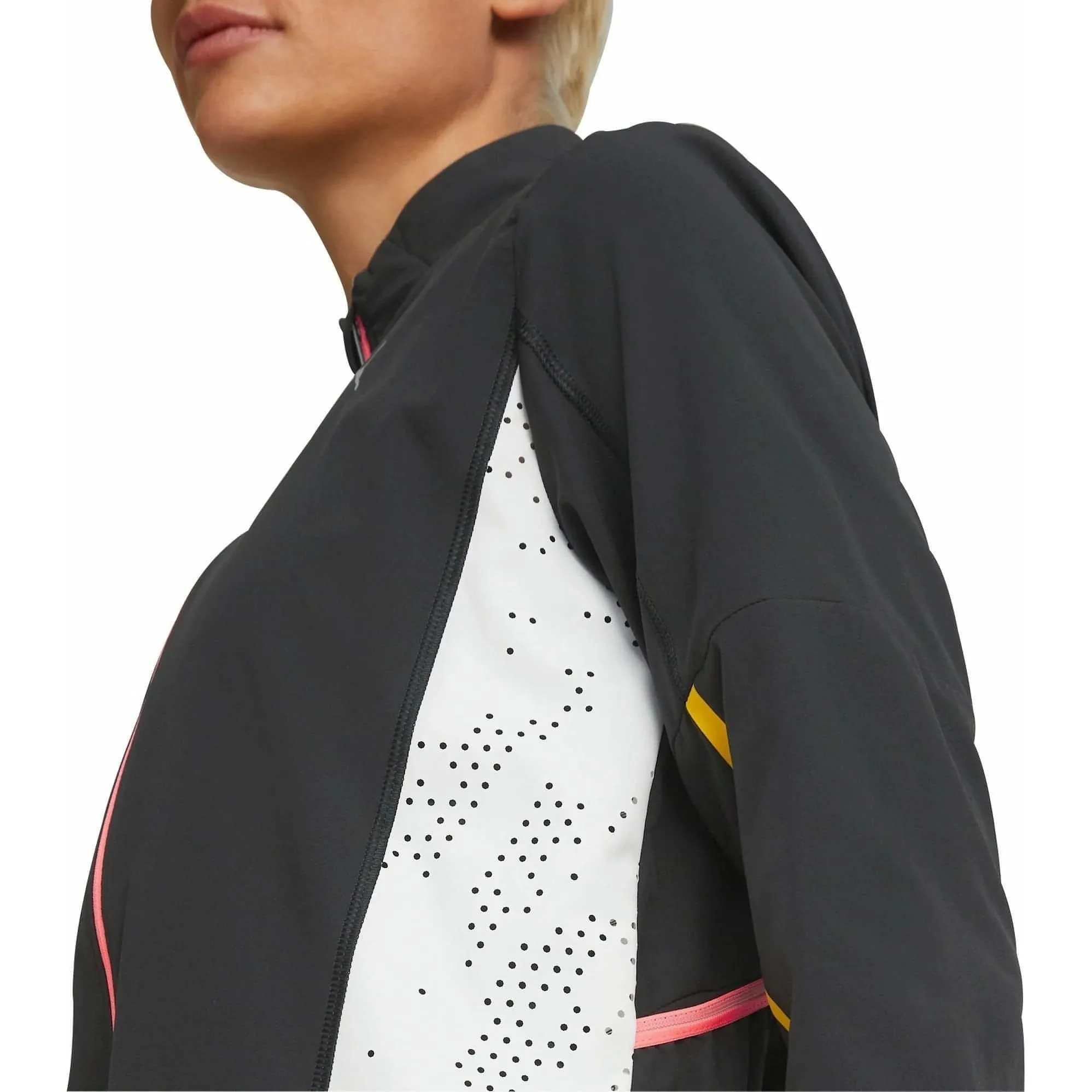 Puma Ultraweave S Woven Womens Running Jacket - Black