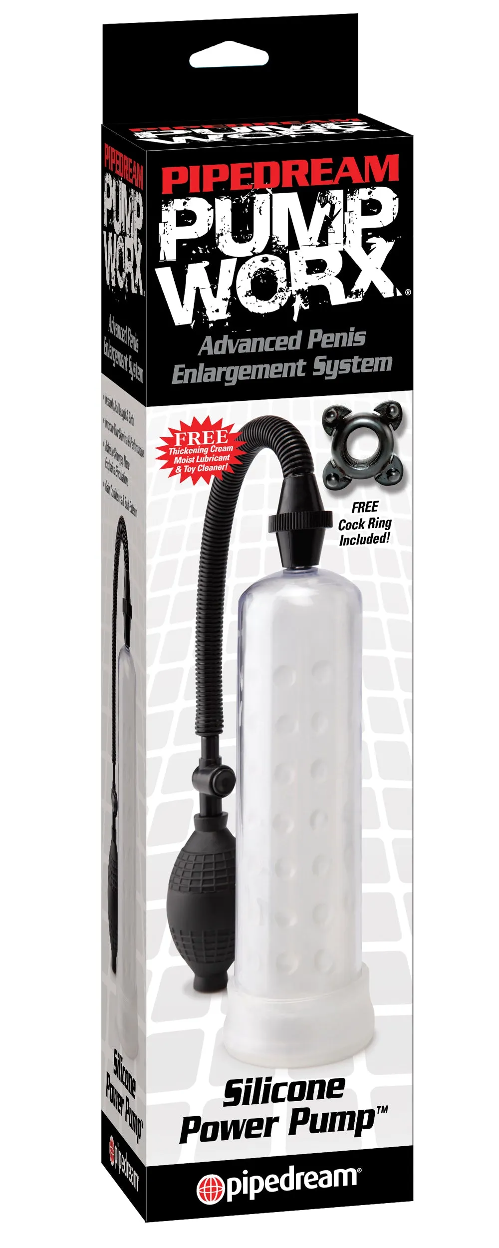 Pump Worx Silicone Power Pump Clear