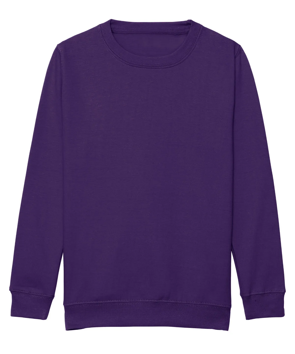 Purple - Kids AWDis sweatshirt