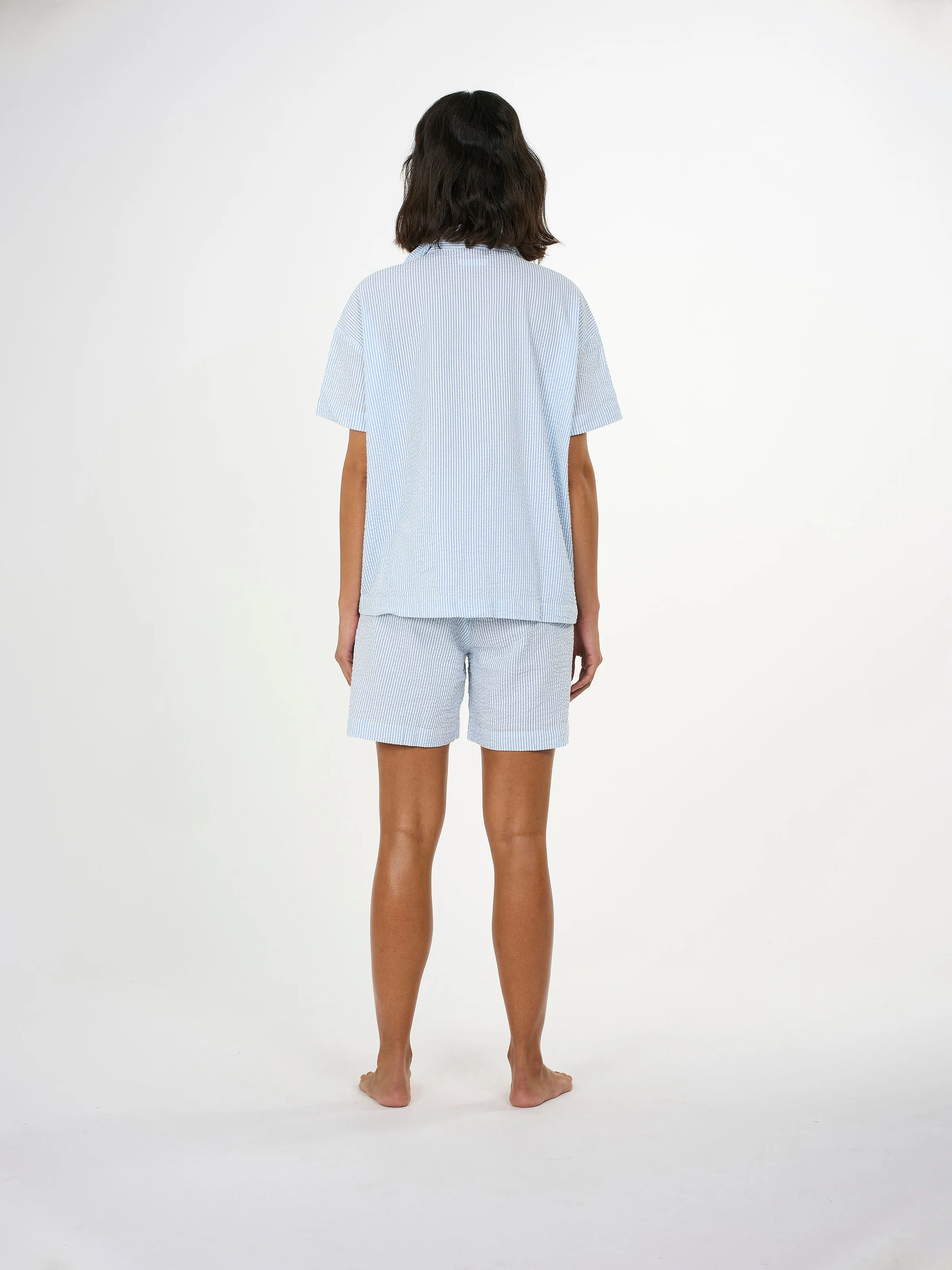 Pyjama set short - Blue Fog