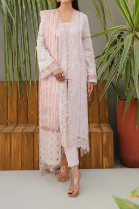 Qline by Qalamkar Unstitched 3 Piece Festive Lawn Collection'2024-JK-11-Nieve