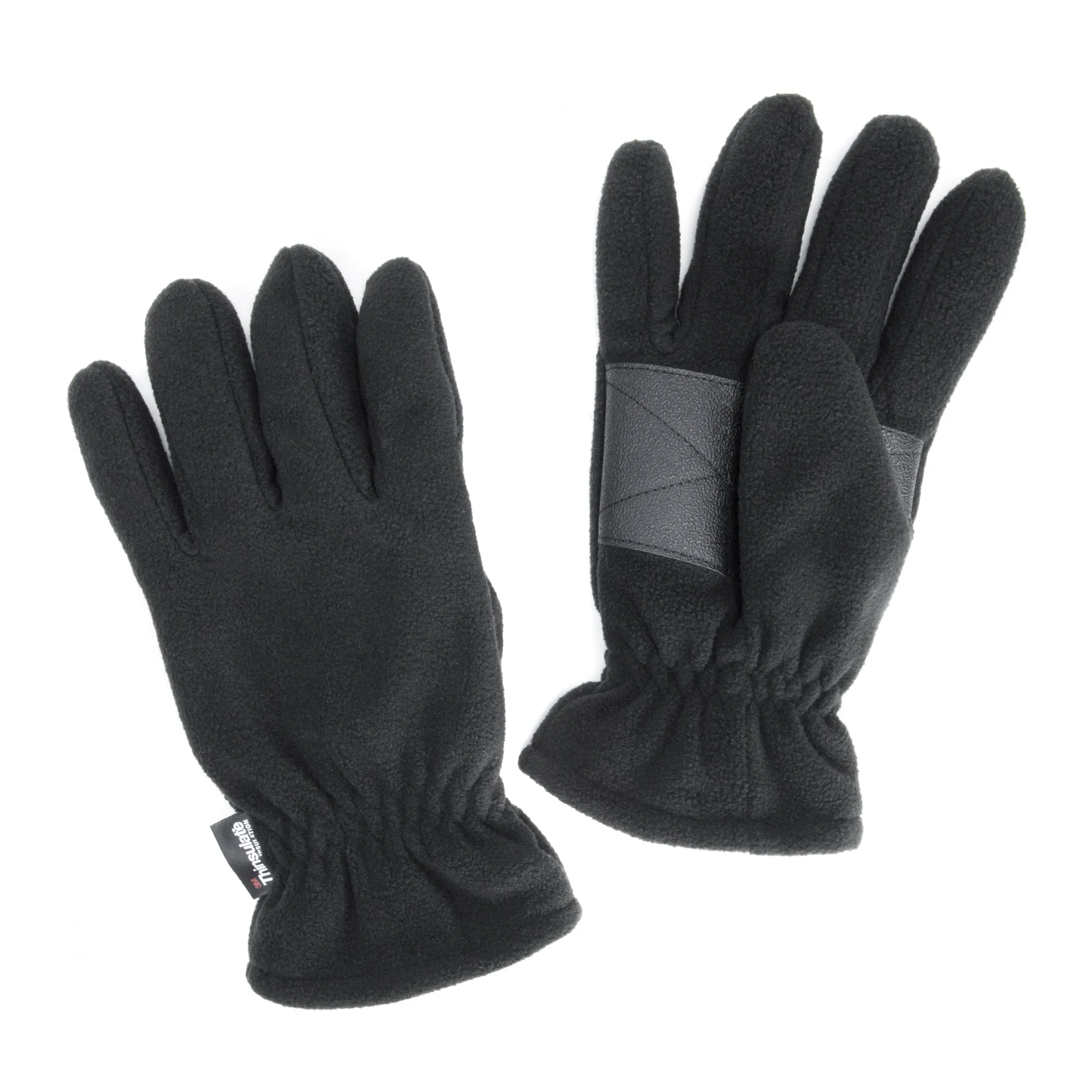 QuietWear Men's Waterproof Fleece Gloves