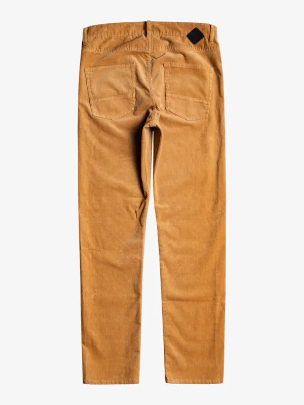 Quiksilver Kracker Cord Pants-Plage