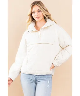 Quinn Quilted Hooded Jacket