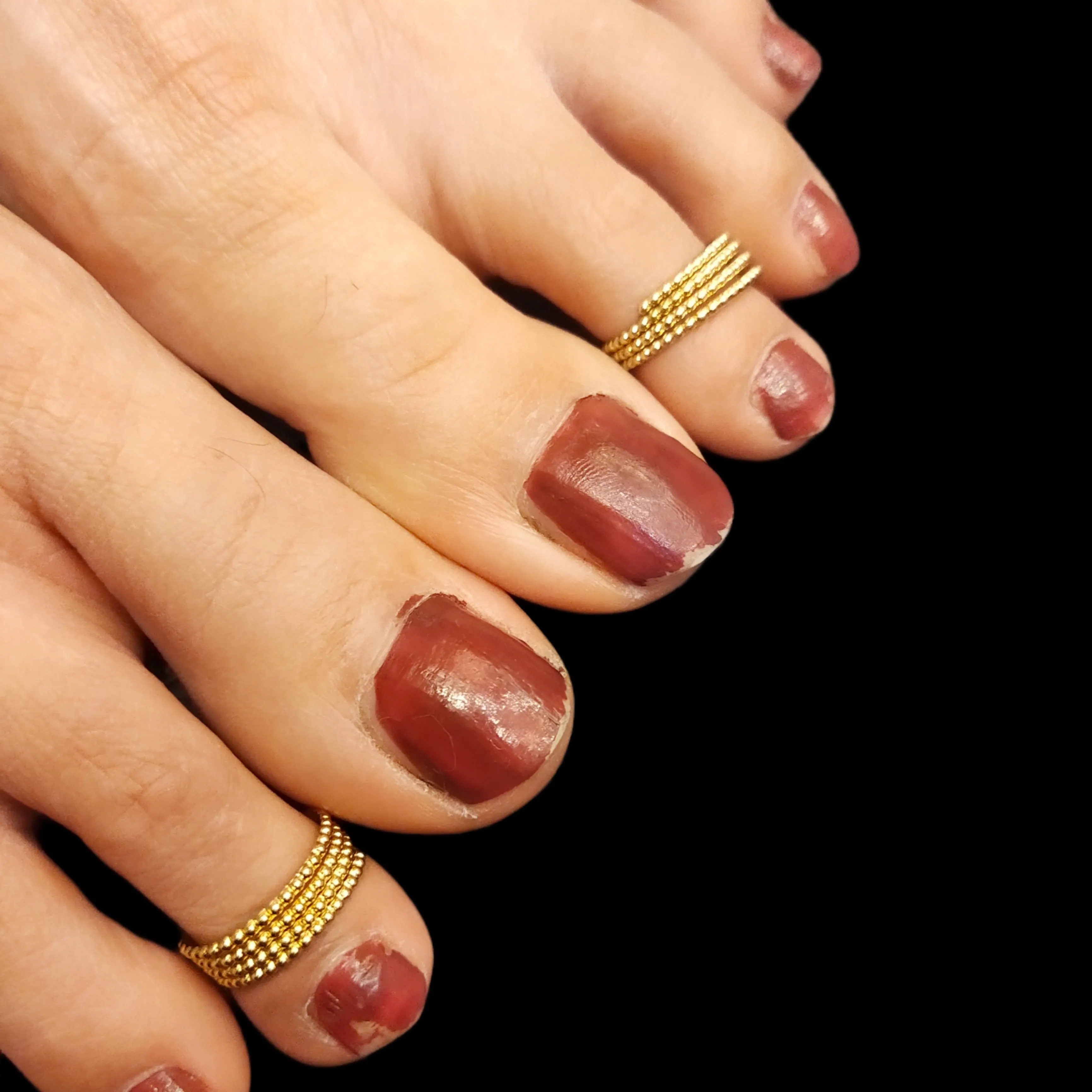 "Embrace Elegance and Tradition with Panchloha Toe Rings by ASP Fashion Jewellery"