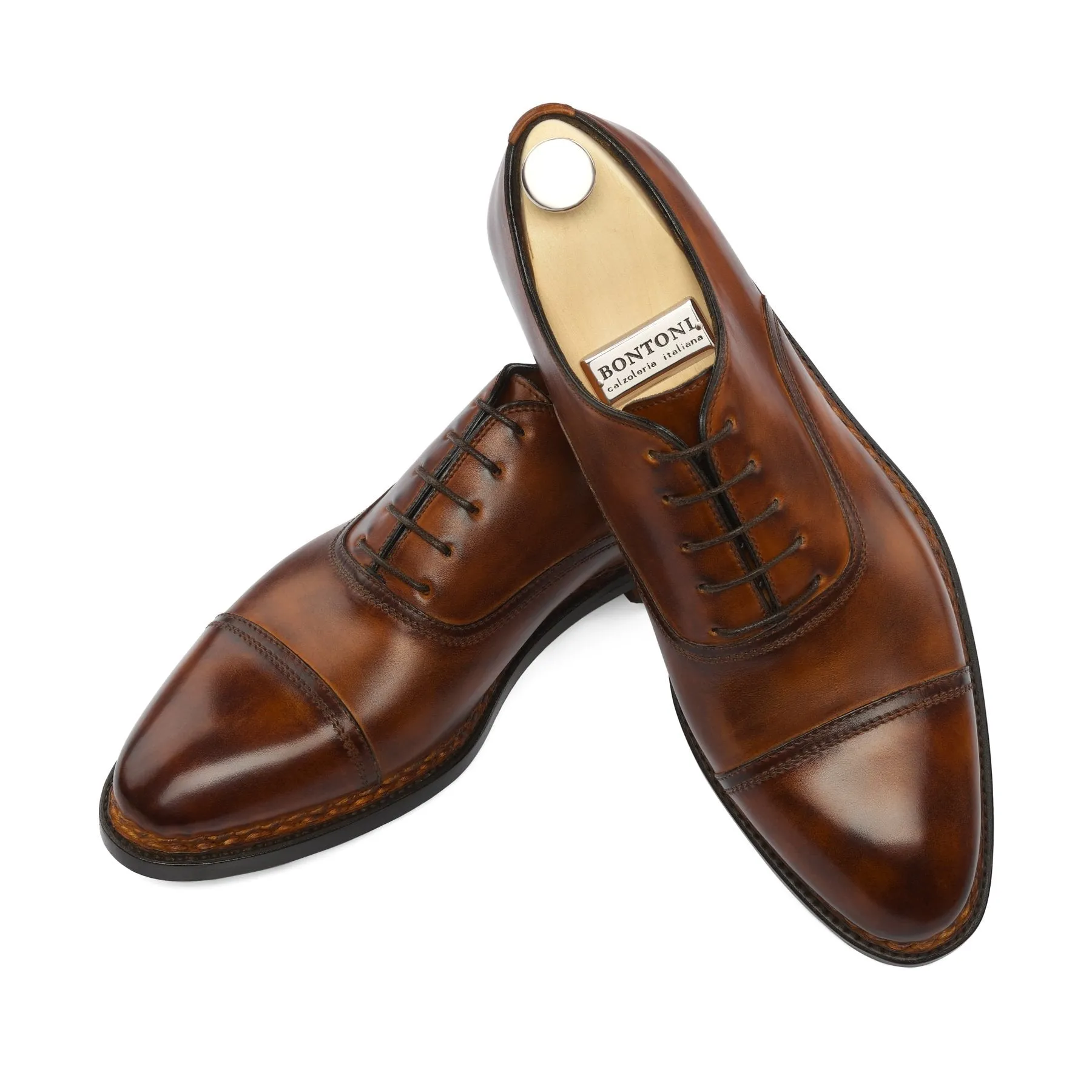 "Regale" Five-Eyelet Oxford with Double-Stitched Cap Toe