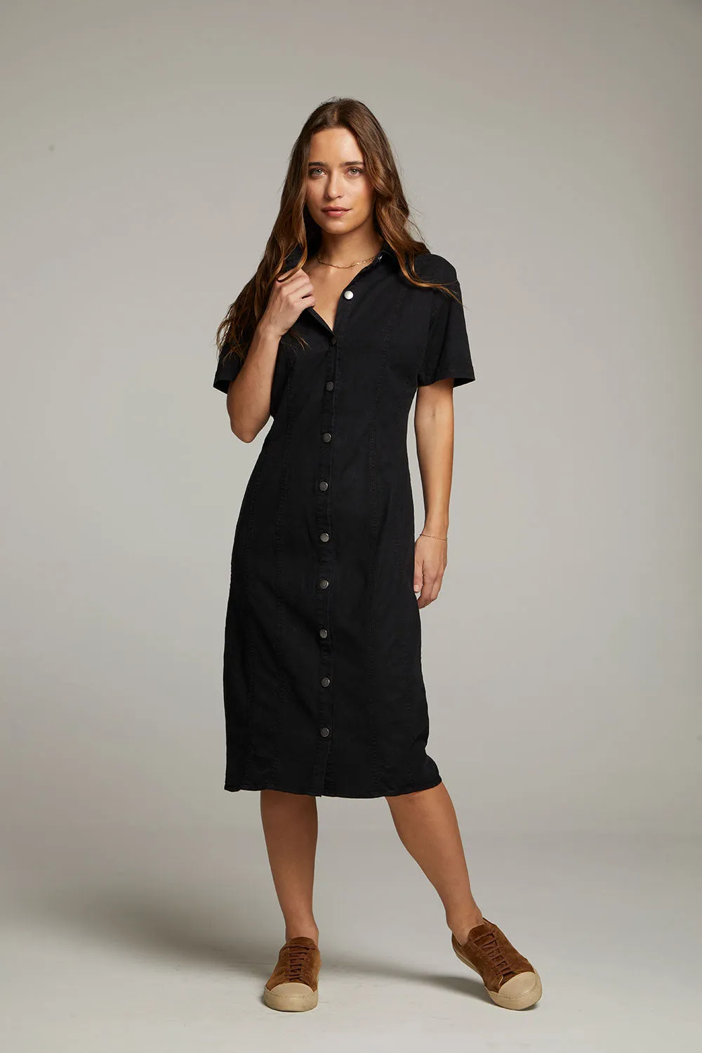 Rachelle Licorice Dress