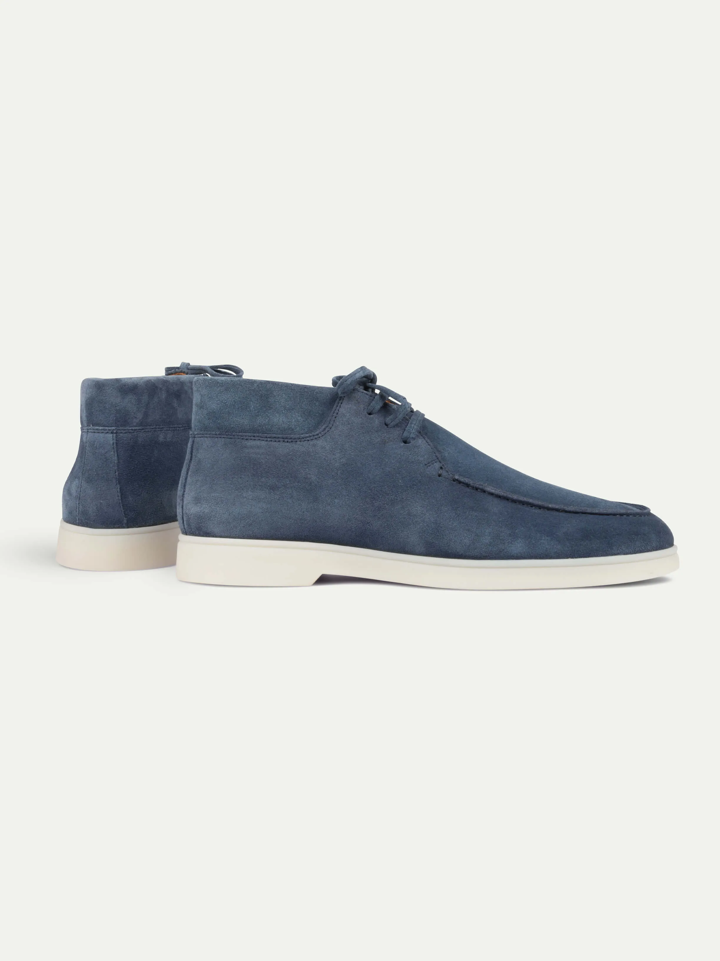 Racing Blue Suede Desert Boot