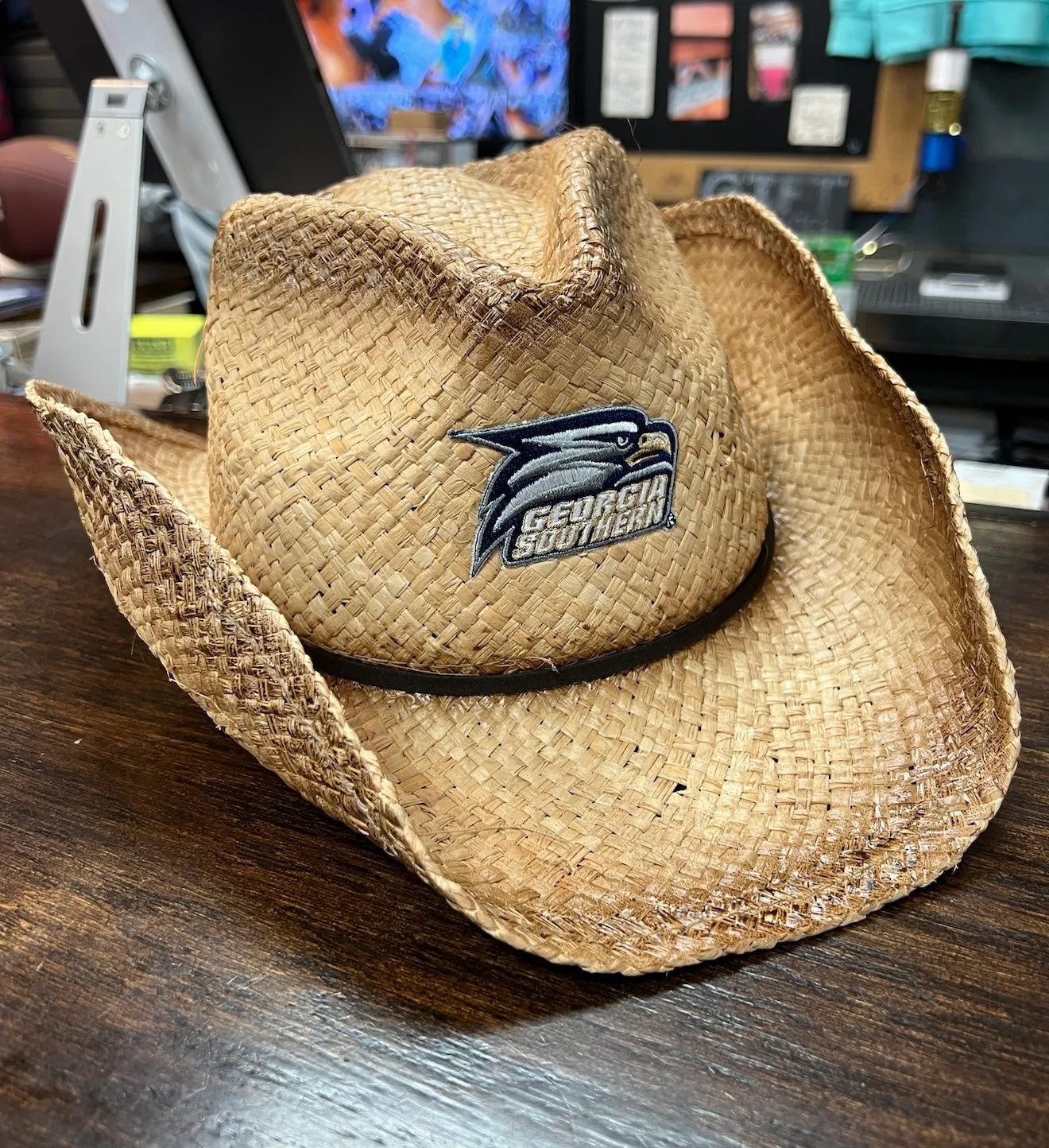 Raffia Cowboy Hat