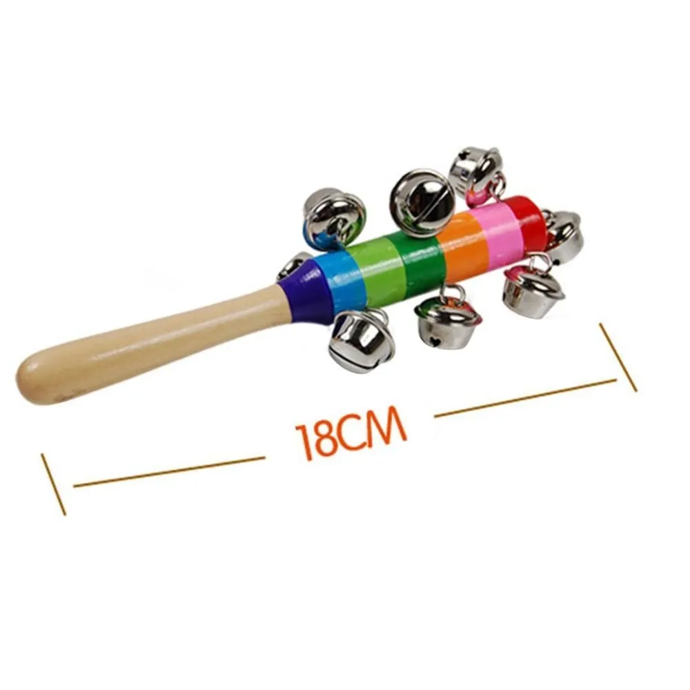 Rainbow Bell Rattle