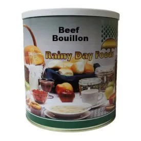 Rainy Day Foods - Beef Bouillon #2.5 Cans - 1,974 Servings - 6 Pack