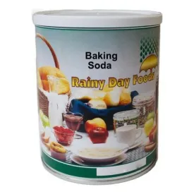 Rainy Day Foods Non-GMO Baking Soda 6 (Case of Six) #2.5 Cans - 1088 Servings