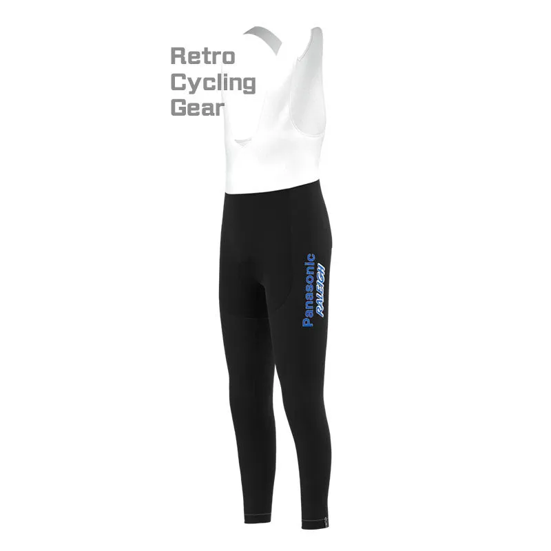 Raleigh Blue-Black Retro Long Sleeve Cycling Kit