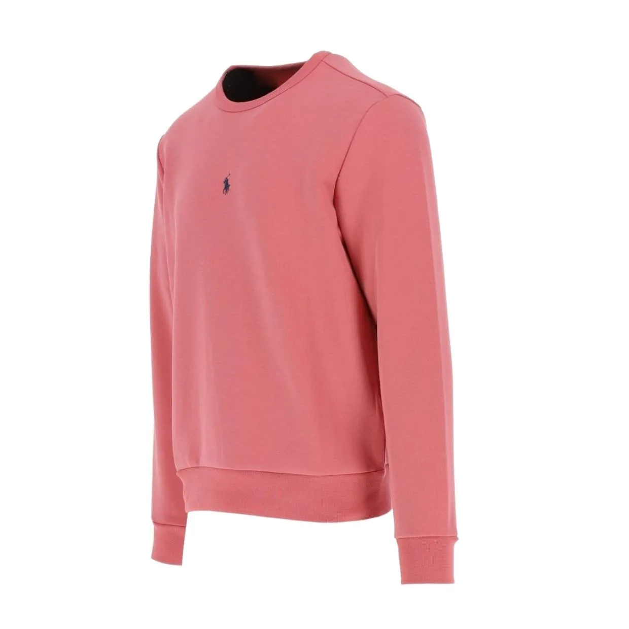 Ralph Lauren Pink Embroidered Logo Sweatshirt