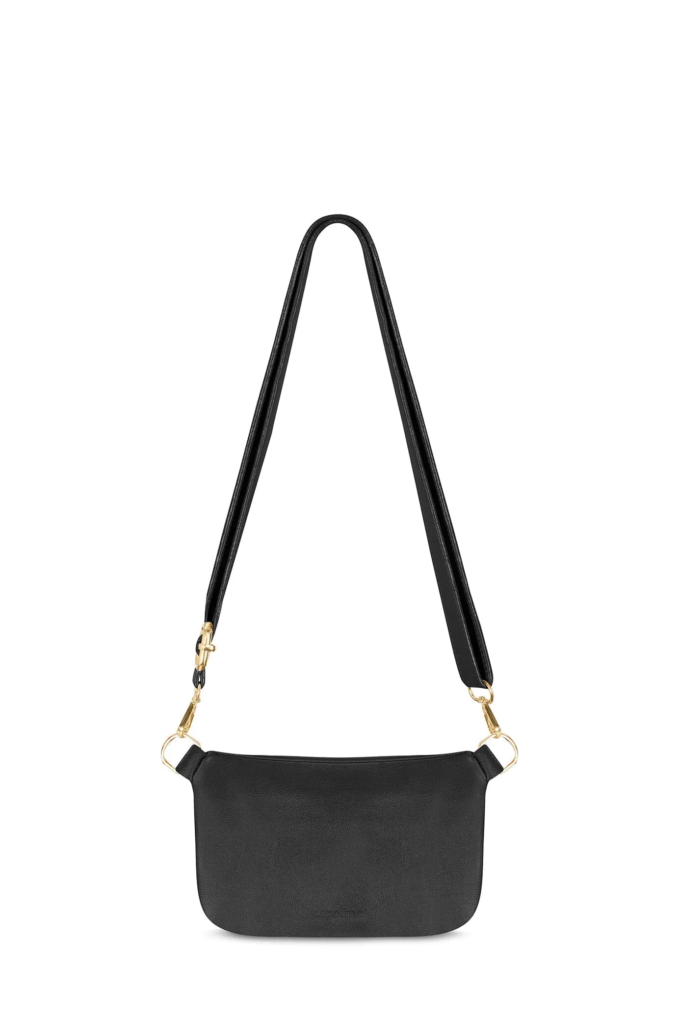 Ramona Small Leather Handbag Black Cowhide