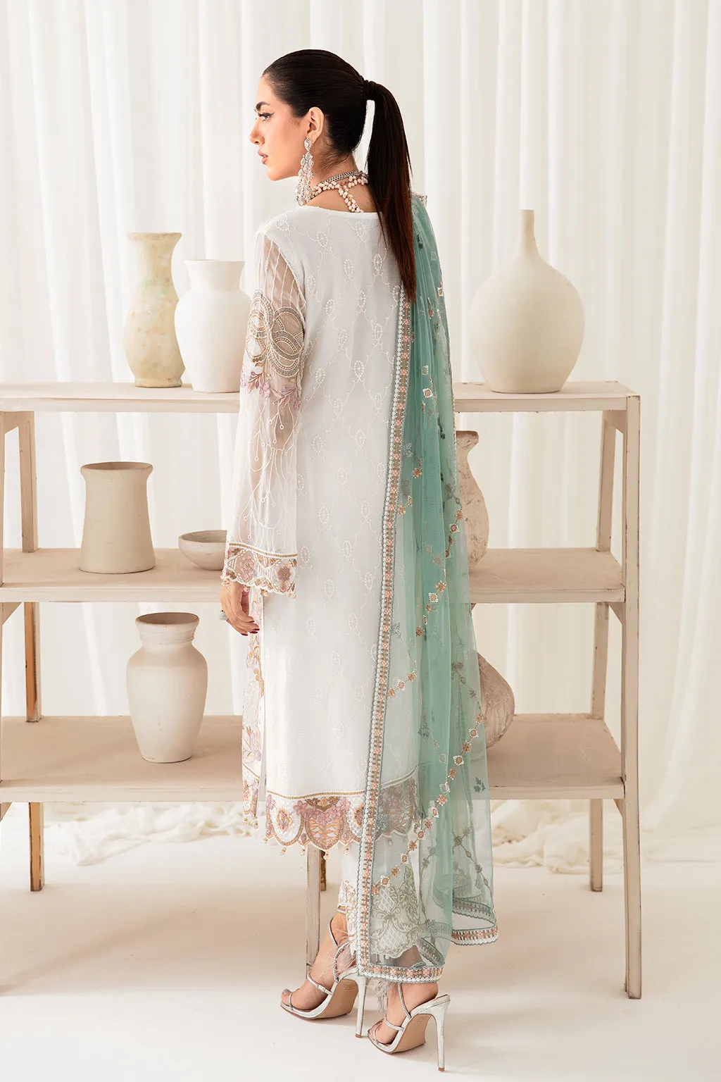 Ramsha Rangoon Luxury Chiffon Formal Collection – D-1005