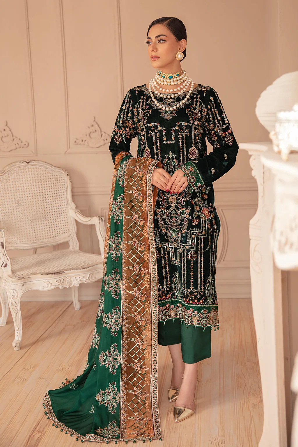 Ramsha Velvet Collection Vol-5 – V-502