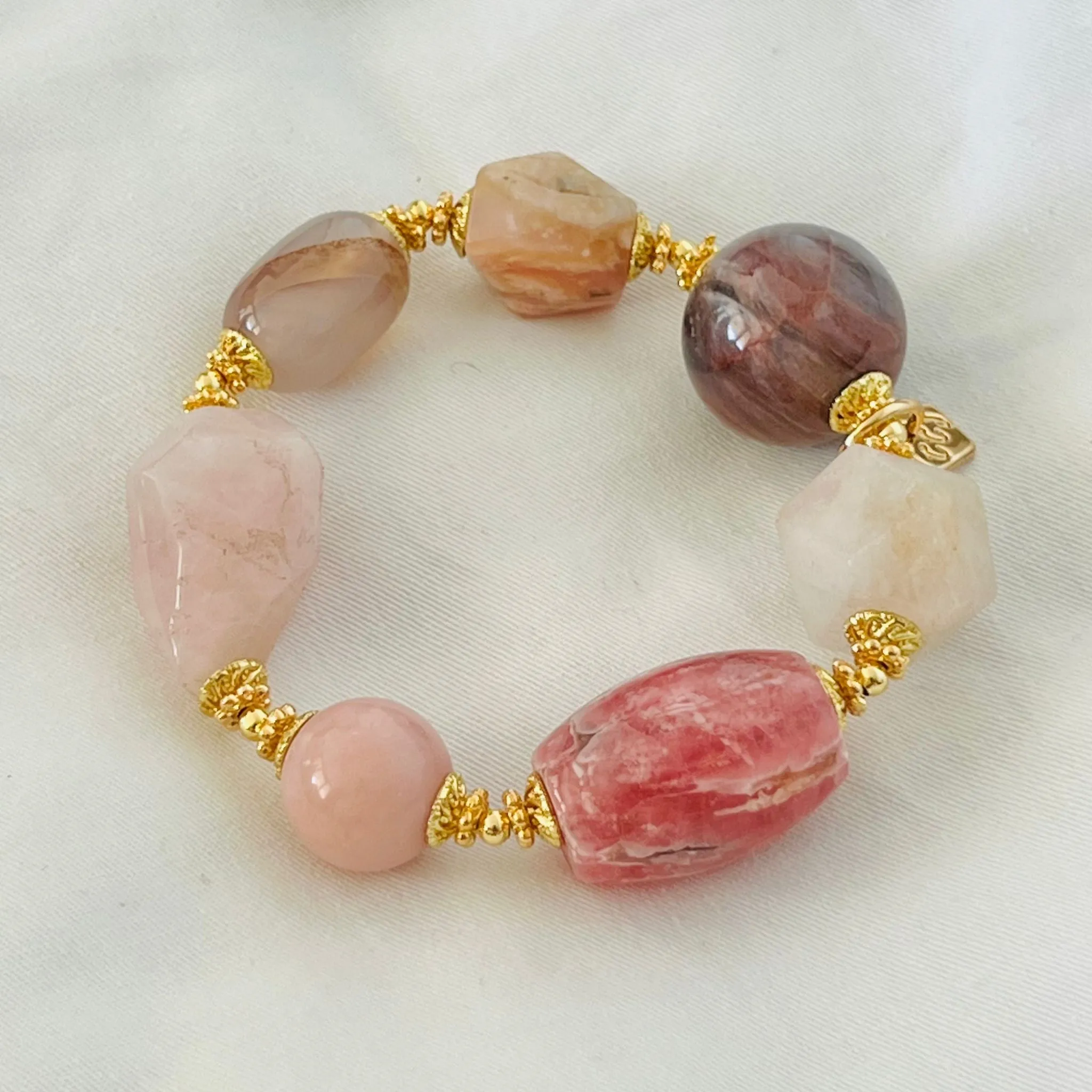 Raw Pinks Bracelet GHW