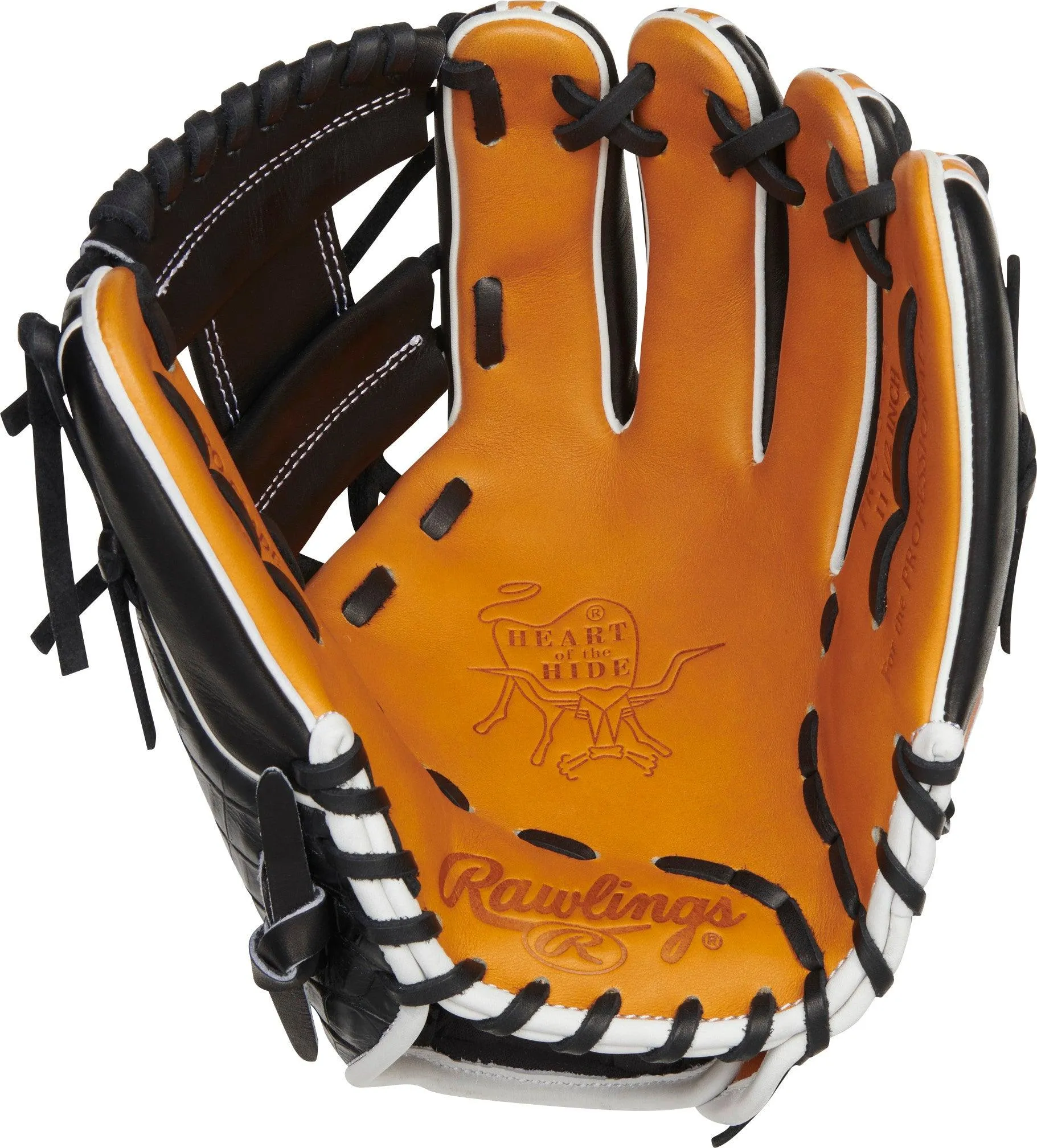 Rawlings Heart of the Hide ColorSync 6.0 11.5" Infield Baseball Glove: PRO934-2T