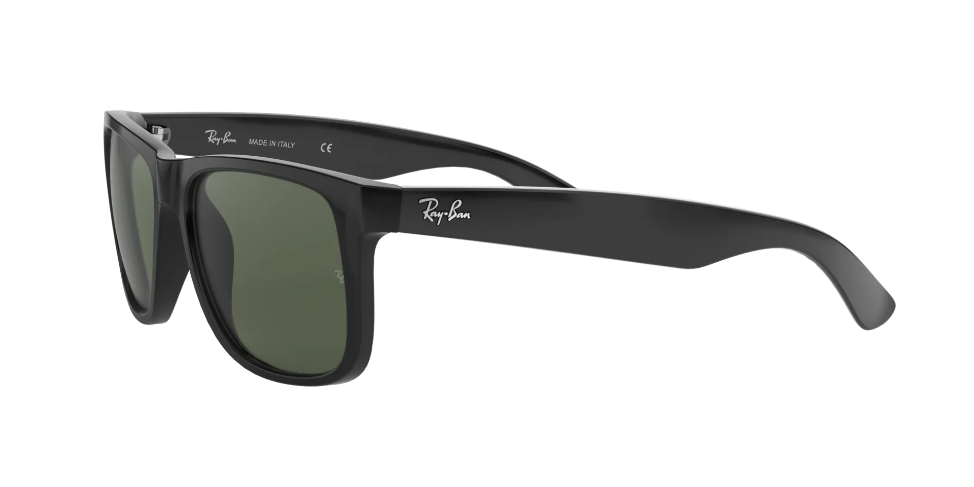 RAY BAN JUSTIN BLACK | GREEN CLASSIC G-15