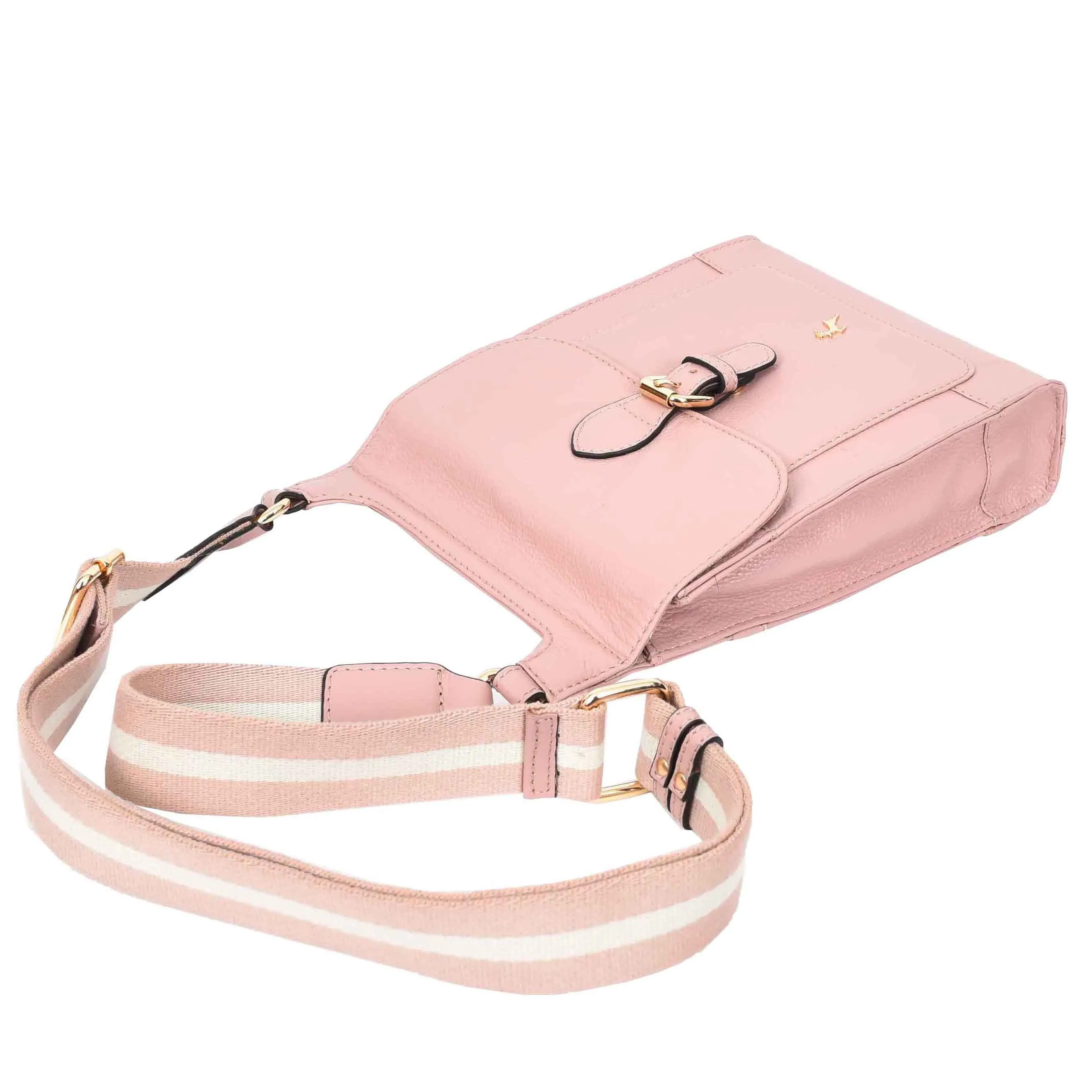 Real Leather Crossbody Bag Women's Casual Style Messenger Xela Rose