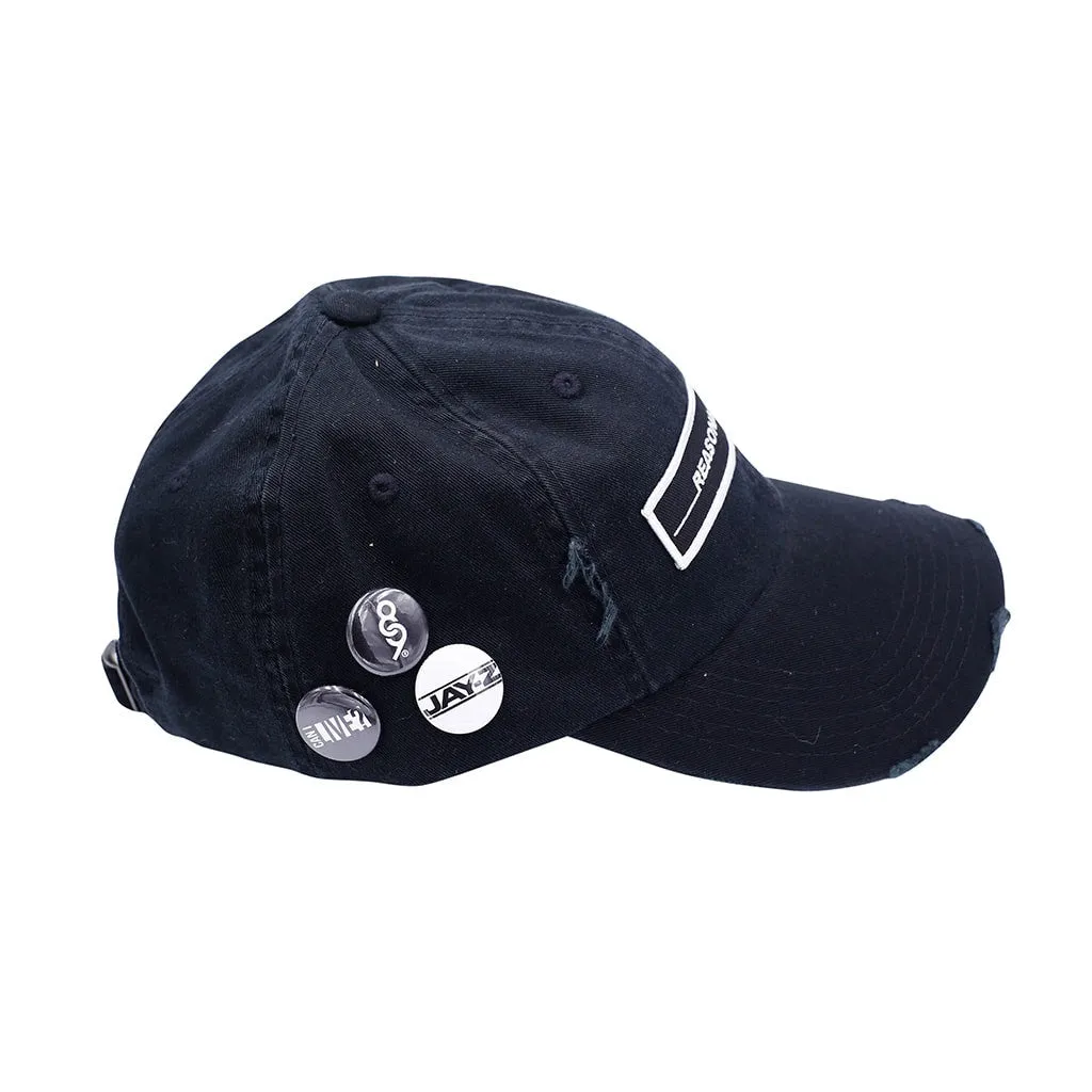 Reasonable Doubt Vintage Hip Hop Hat Black