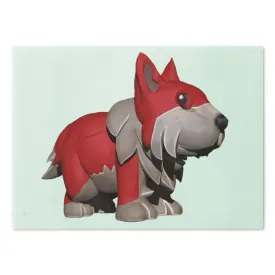 Red Dog Cutting Board