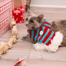 Red Heart Knit Stylish Pet Scarf