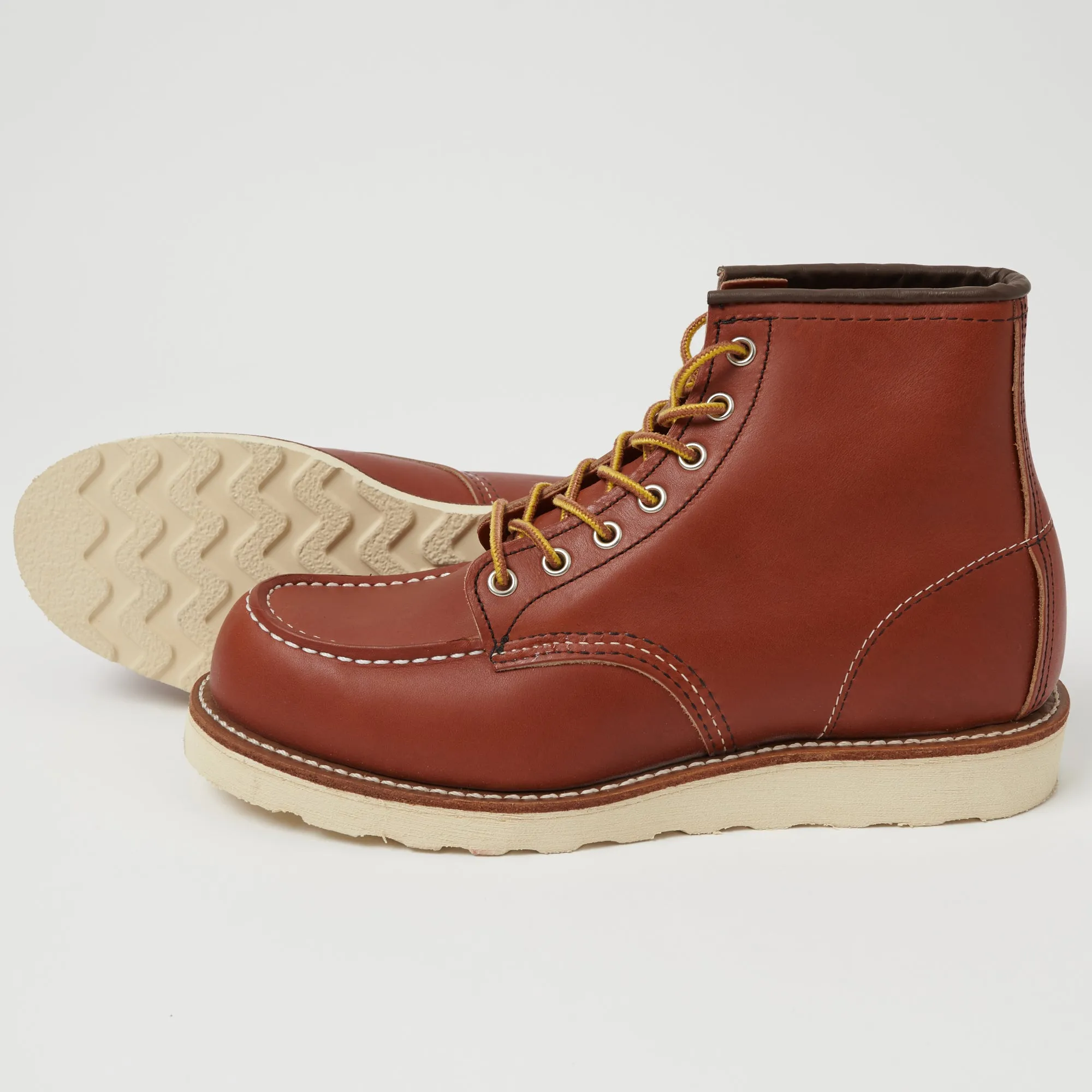 Red Wing 8131 Moc Toe Boots - Oro Russet