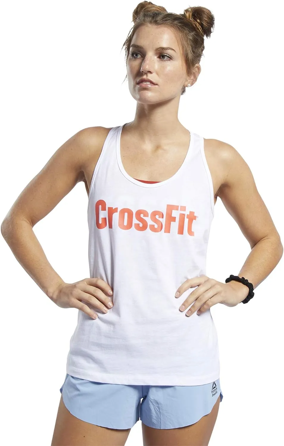 Reebok Cross Fit Read Tank White Small