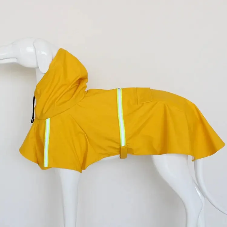 Reflective Dog Raincoat Type A - Dog & Cat Apparel