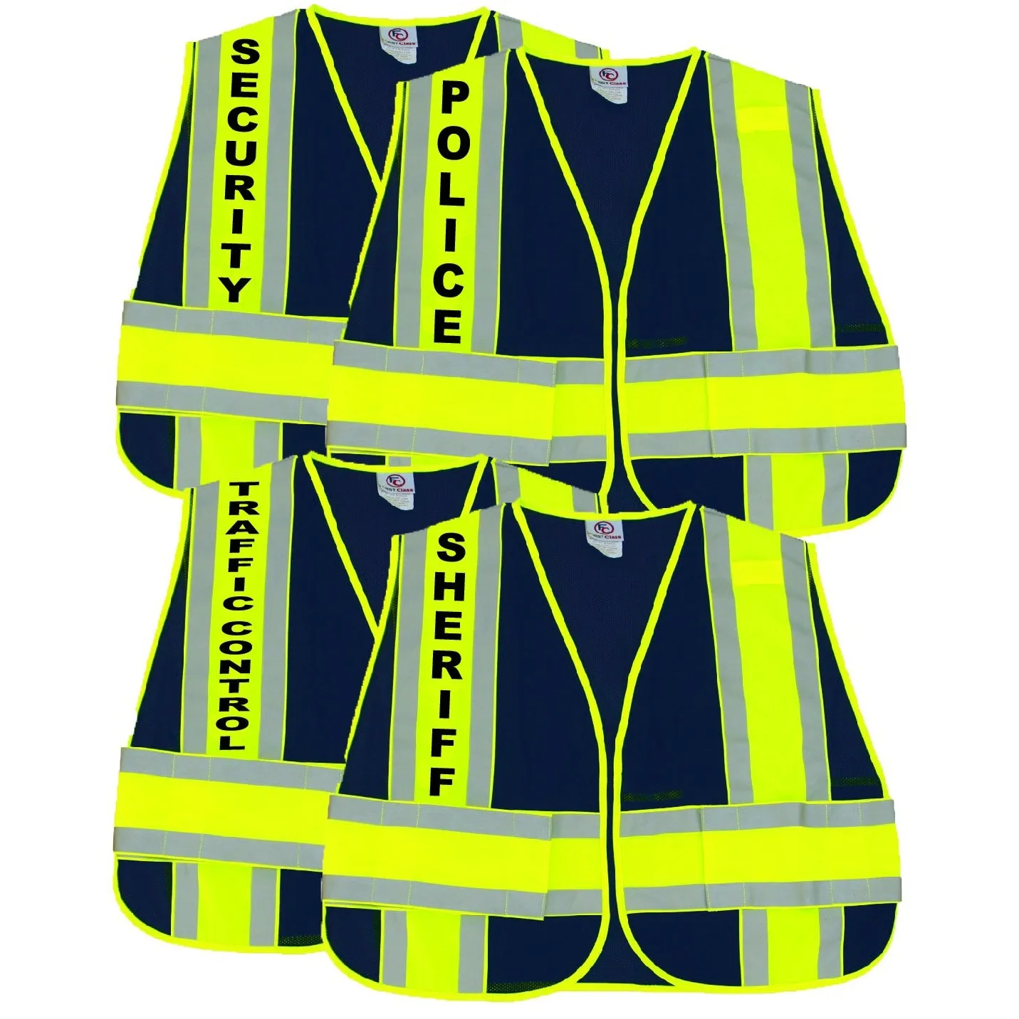 Reflective Duty Vests (Dark Navy)