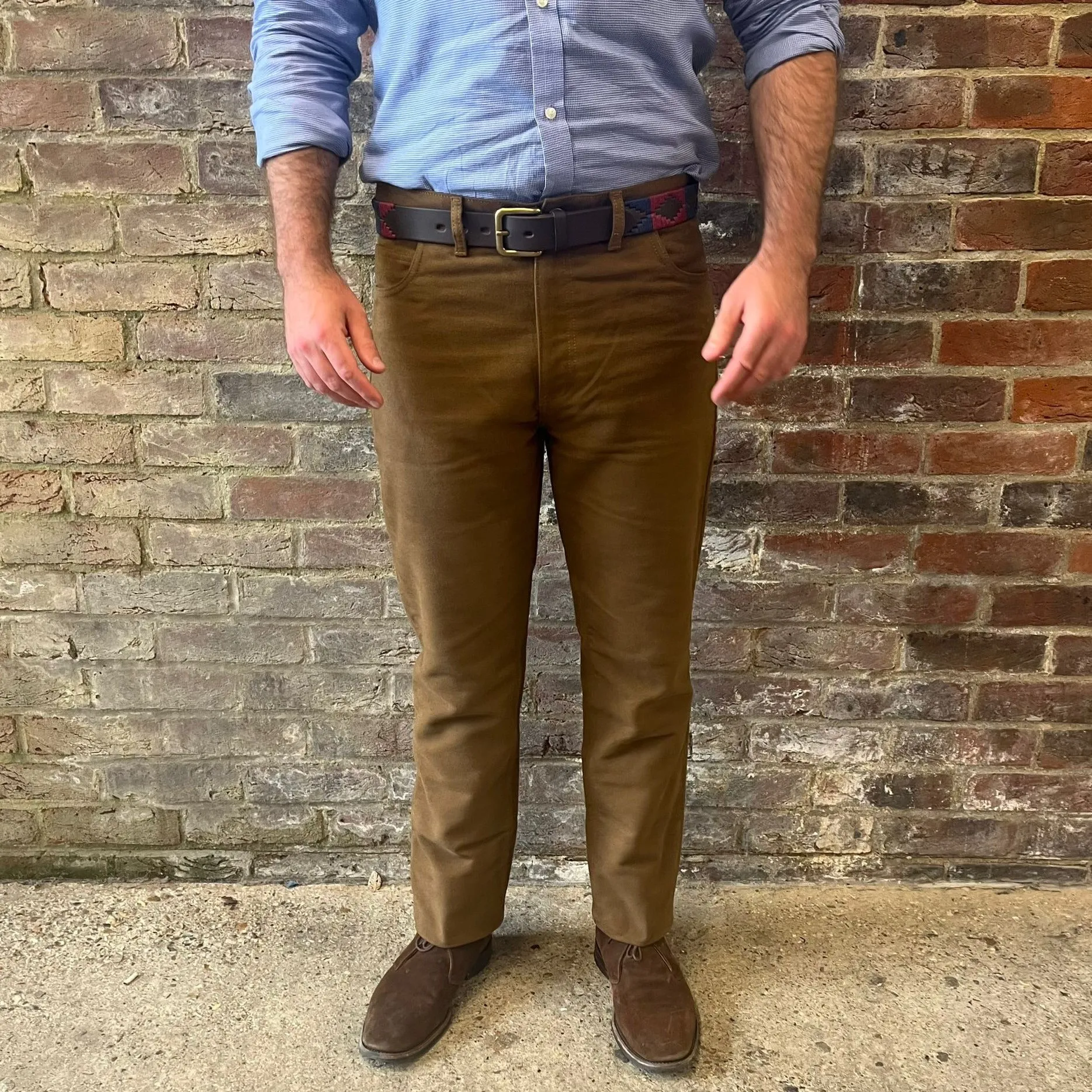 Regent - Moleskin Jeans – Country Tan