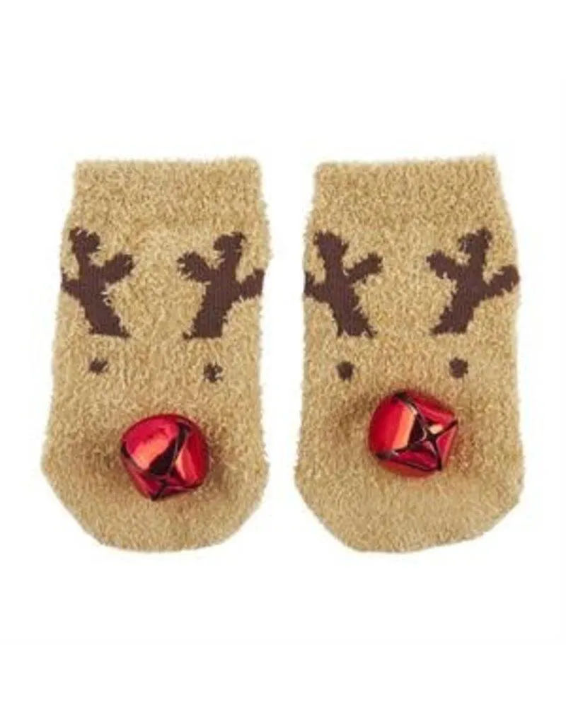 Reindeer Chenille Rattle Toes