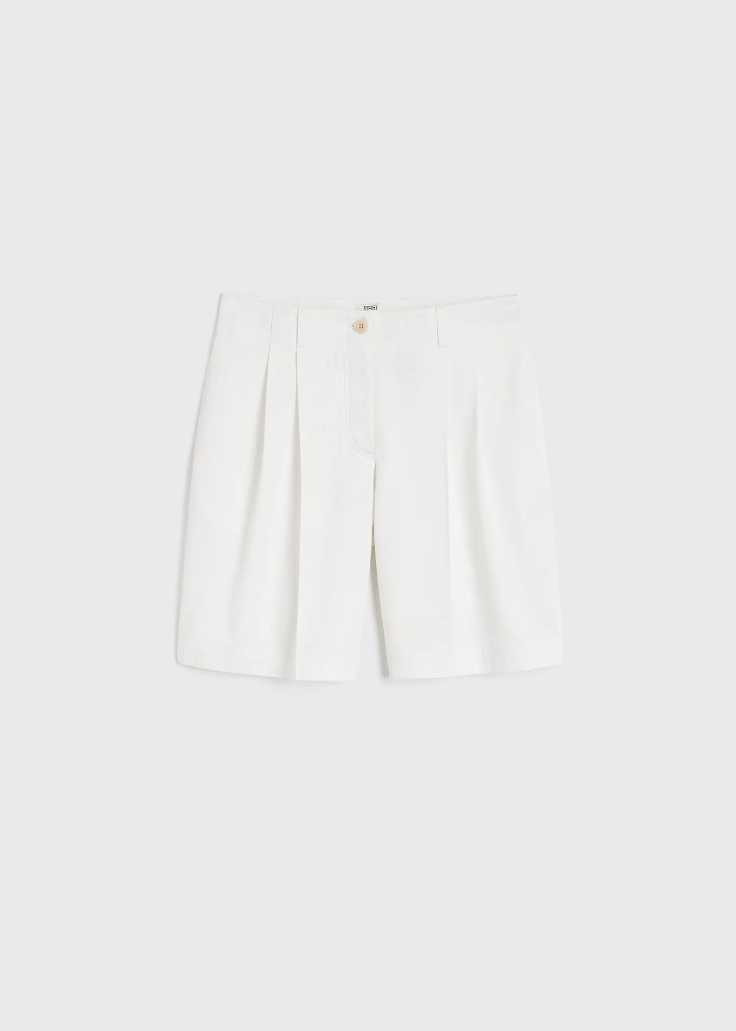 Relaxed chino shorts white