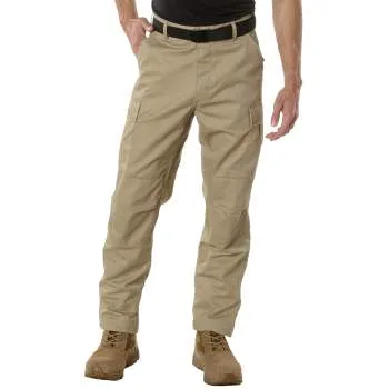 Relaxed Fit Zipper Fly BDU Pants