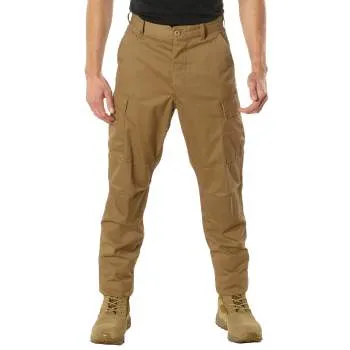 Relaxed Fit Zipper Fly BDU Pants