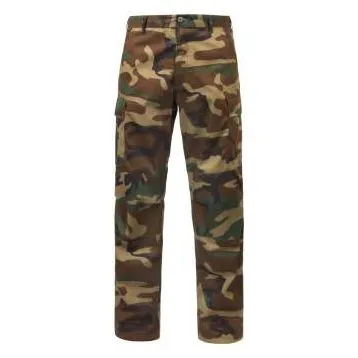 Relaxed Fit Zipper Fly BDU Pants