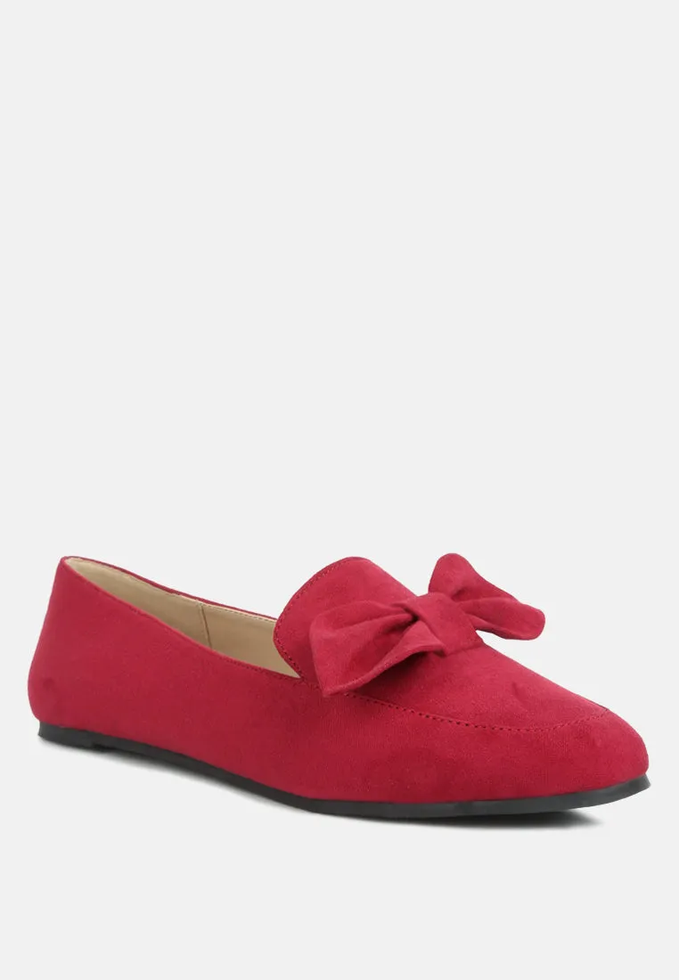 Remee Front Bow Loafers