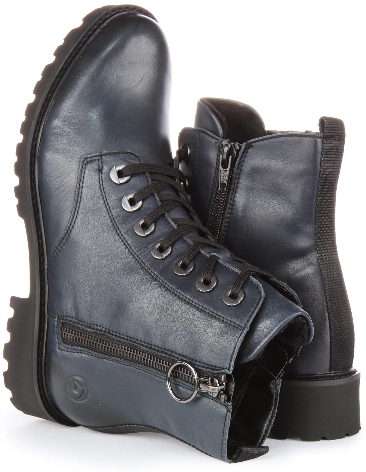 Remonte D8671-14 Ankle Boots In Navy For Women