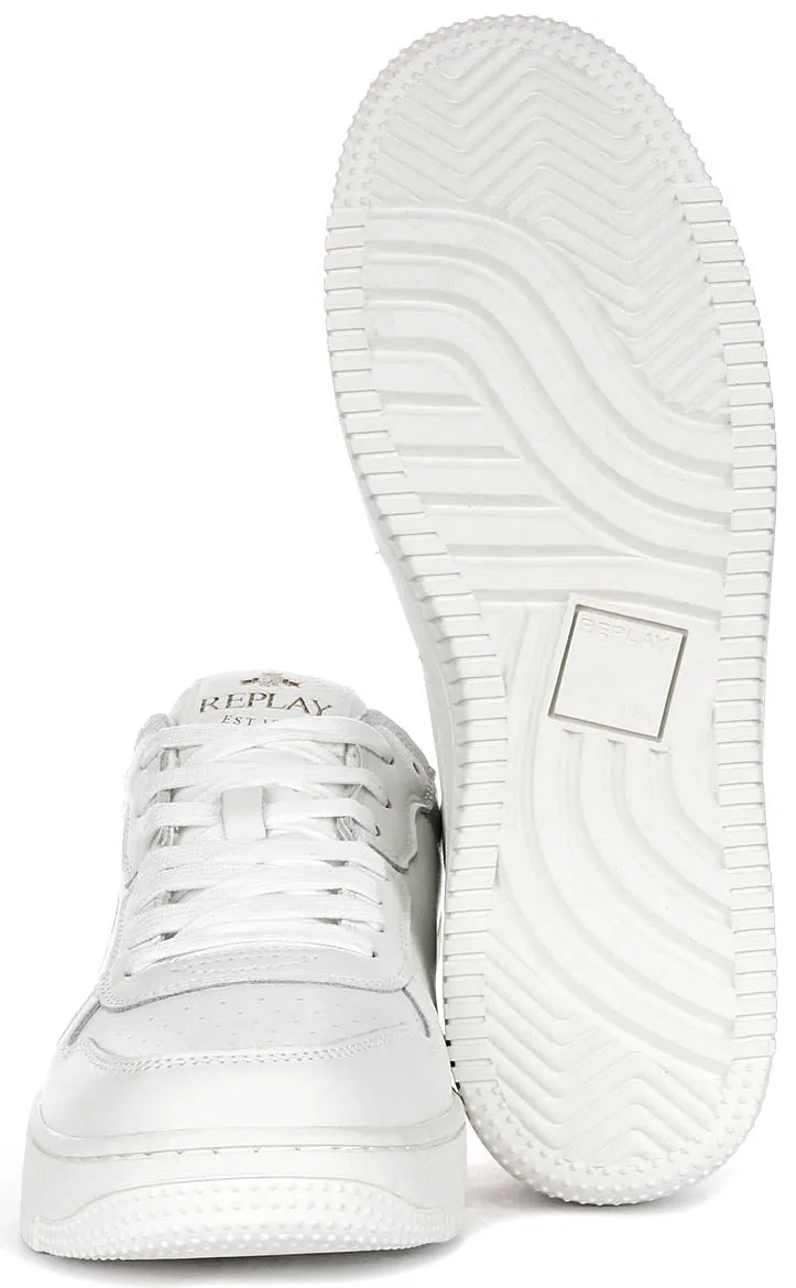 Replay Epic M Block In White For Men