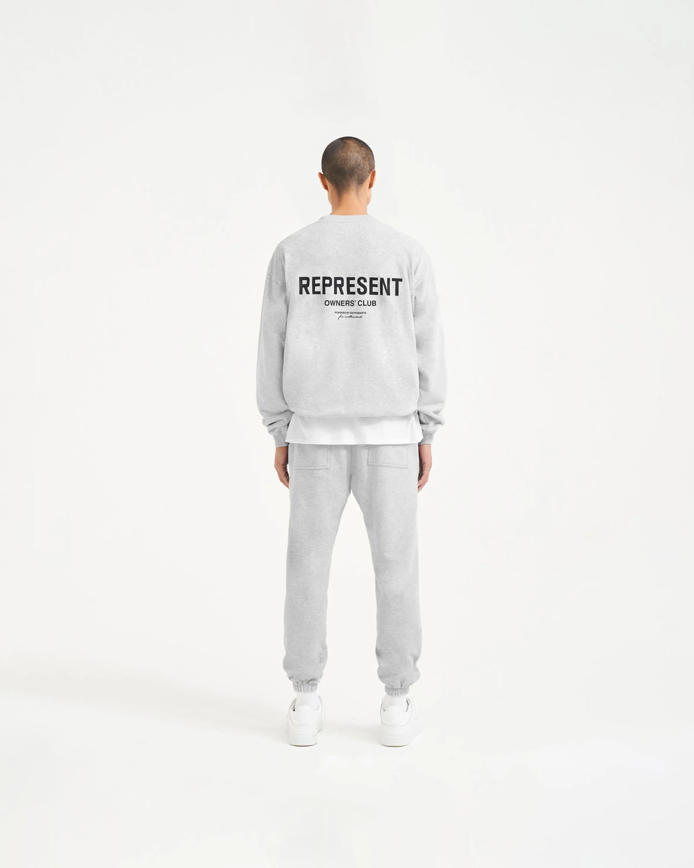 Represent Owners Club Sweater - Ash Grey