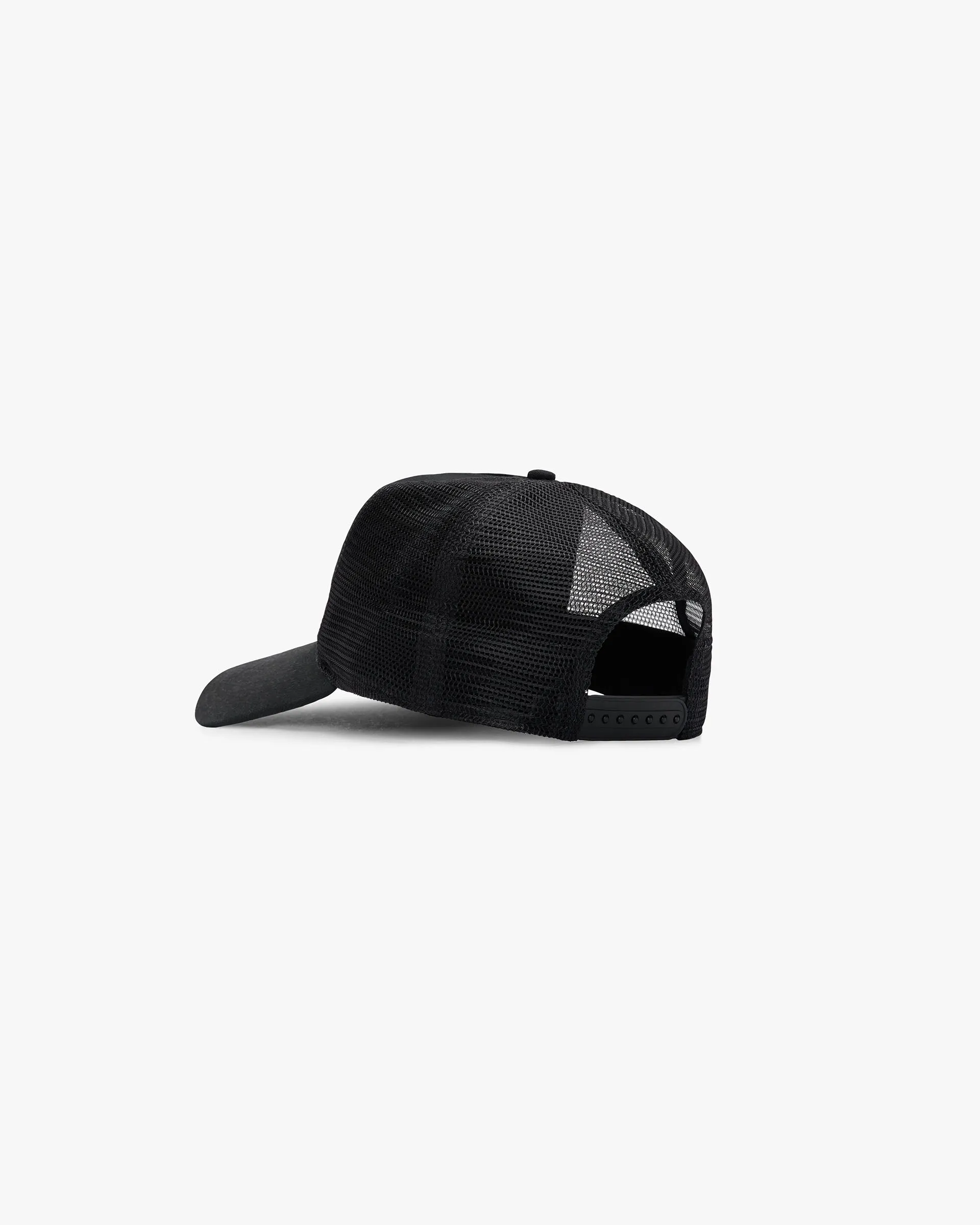 Represent X End Eagle Trucker Cap - Jet Black