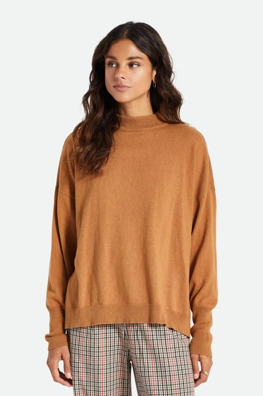 Reserve Women's Oversized Cashmere Sweater - Lion